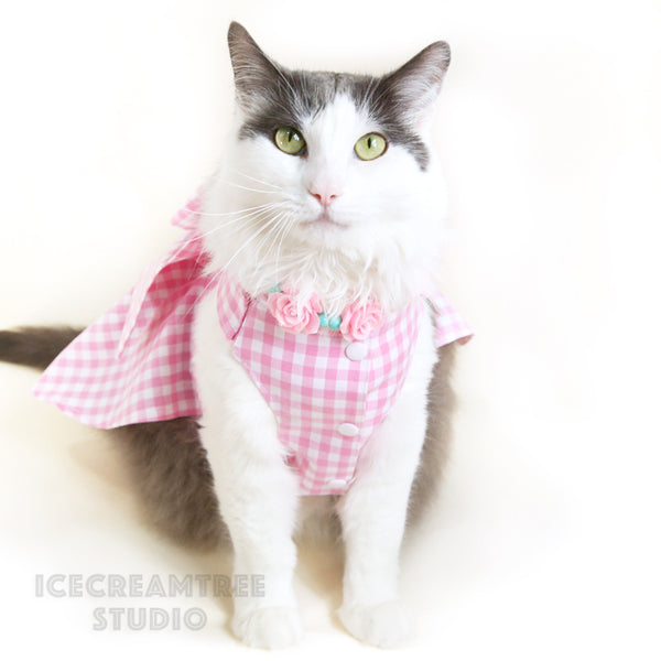 Barbie Inspired Look Dress Set - Pet Clothing