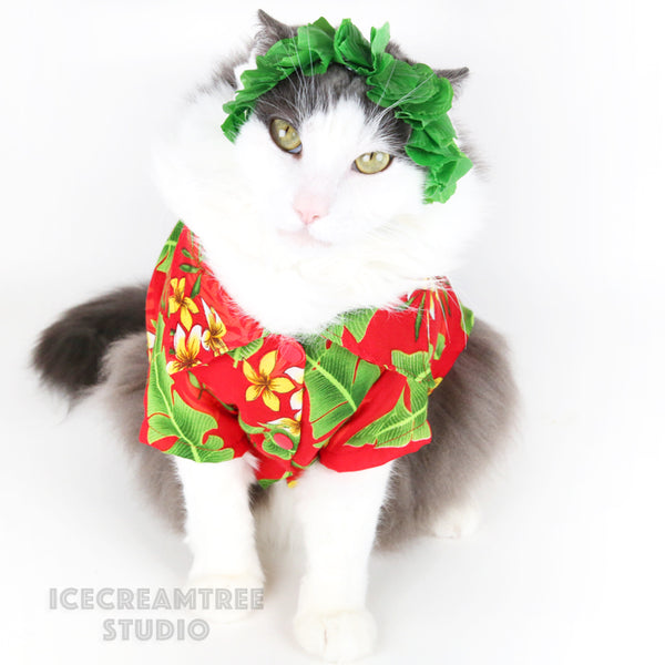Hawaiian Stitch Inspired Outfit Set - Pet Clothing