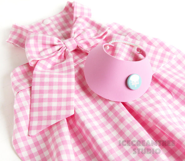 Barbie Inspired Look Dress Set - Pet Clothing