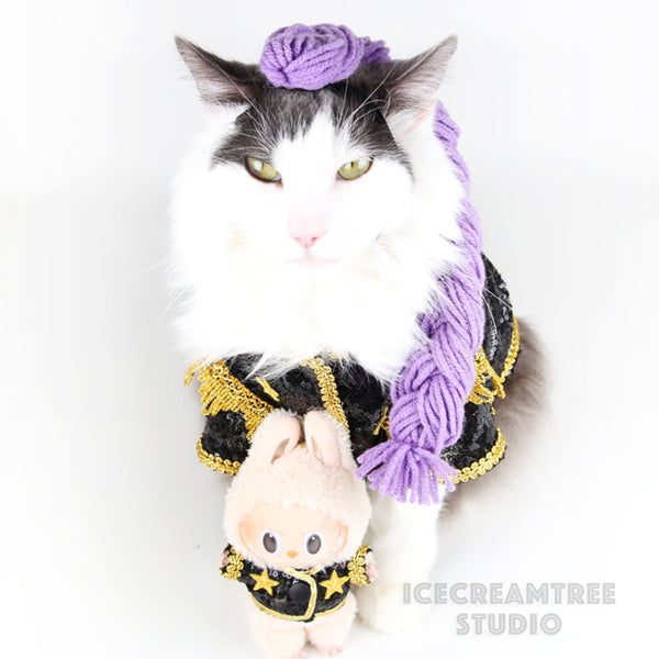 Kpop Rumi Inspired Outfit Set - Pet Clothing