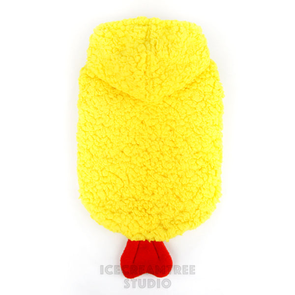 Shrimp Tempura Hoodie Outfit - Pet Clothing