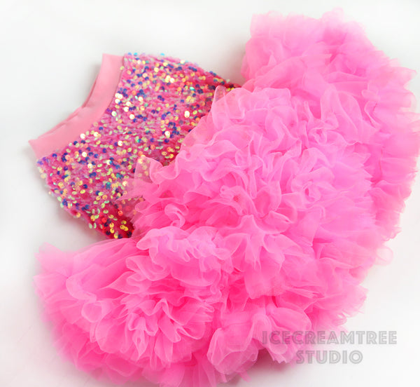 Fluffy Tutu Skirt - Pet Clothing
