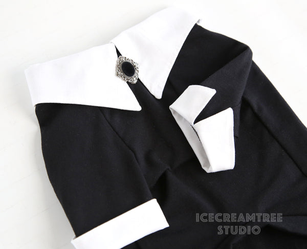 Wednesday Look Outfit Set - Pet Clothing