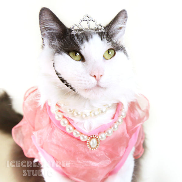 Mint Mermaid Top Dress Outfit Set - Pet Clothing