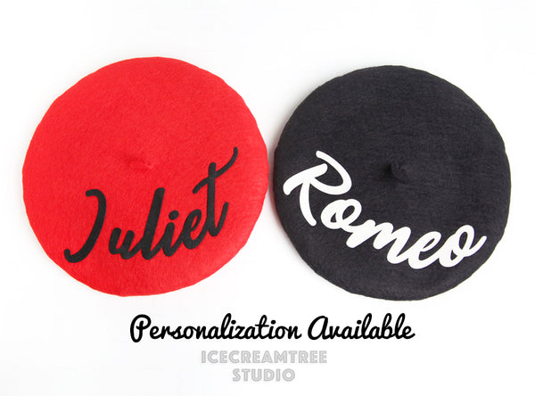 Red Beret Hat - Pet Petite Hat