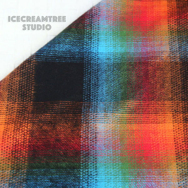 Flannel Adventure Awaits Bow Tie - Pet Bow Tie