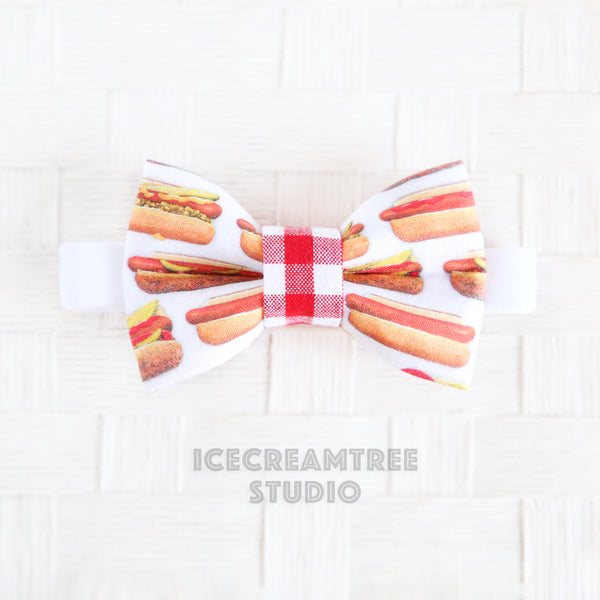 Hot Dog Bow Tie - Pet Bow Tie