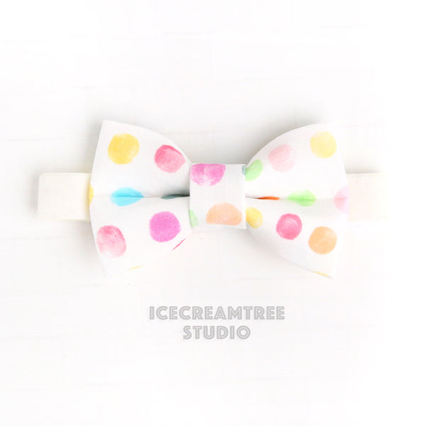 Multi Confetti Bow Tie - Pet Bow Tie