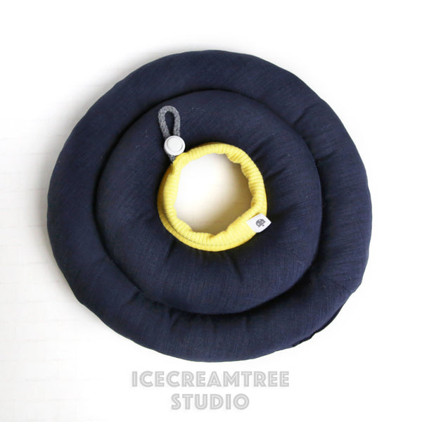 Navy Soft Comfy Cone - Hypoallergenic - Pet Recovery Collar
