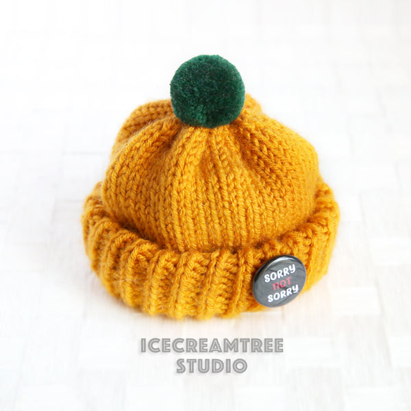 Color Block Fleece Sweater and Beanie Urban Look Outfit - Pet Clothing