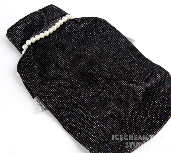 Sparkle Glitters with Fringes Disco Velvet Outfit Set - Pet Clothing