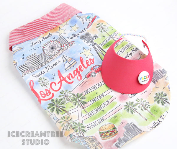 LA Vacay Look Outfit Set - Pet Clothing