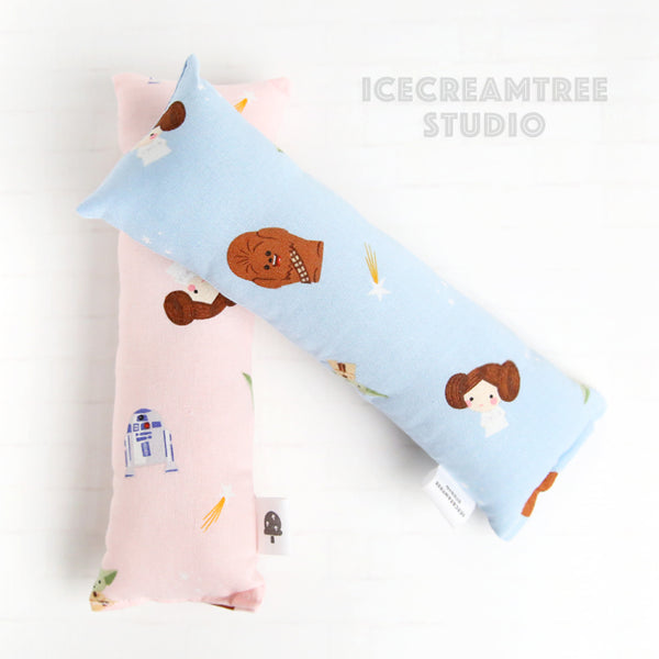 Light Blue / Pink Little Star Wars Charaters Catnip Kicker - Large Catnip Toy