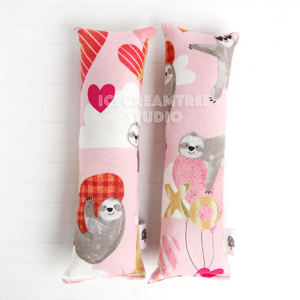 Pink Sloth XO Catnip Kicker - Large Catnip Toy