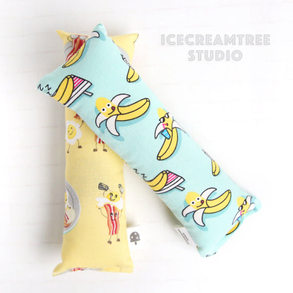 Bacon and Eggs / Bananas Catnip Kicker - Large Catnip Toy