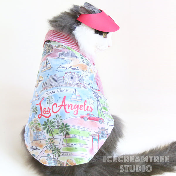 LA Vacay Look Outfit Set - Pet Clothing