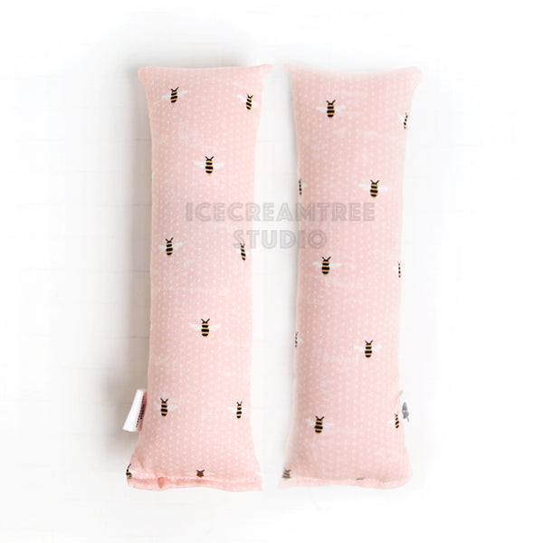 Pink Honey Bees Catnip Kicker - Large Catnip Toy
