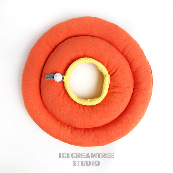 Orange Soft Comfy Cone - Hypoallergenic - Pet Recovery Collar
