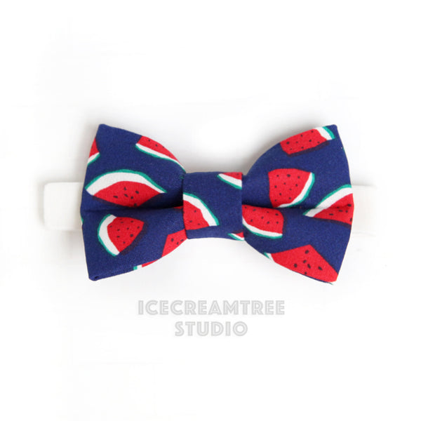 Navy Watermelon Bow Tie - Pet Bow Tie