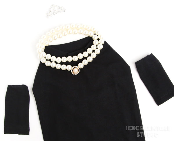 Breakfast at Tiffany's Look Outfit Set - Pet Clothing