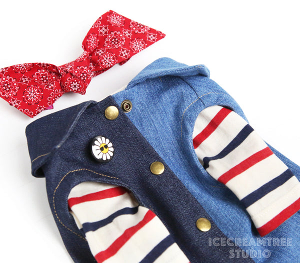 All American Look Outfit Set - Pet Clothing
