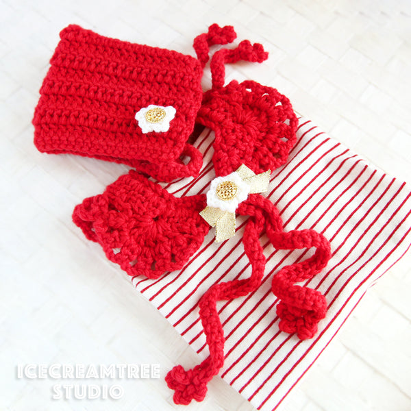 Pixie Hat & Cape Scarf - Pet Clothing