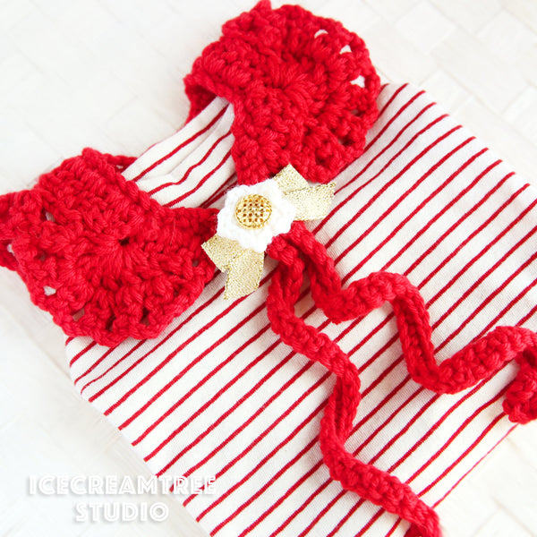 Pixie Hat & Cape Scarf - Pet Clothing