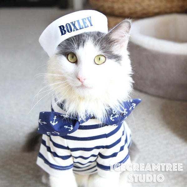 Custom Sailor Hat - Pet Petite Hat
