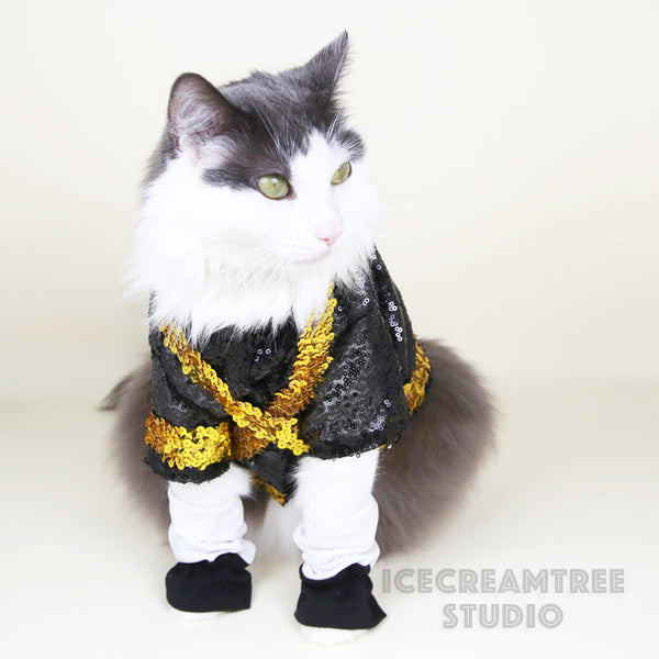Michael Inspired Outfit Set - Pet Clothing