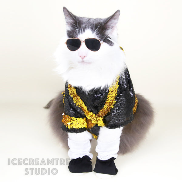 Michael Inspired Outfit Set - Pet Clothing