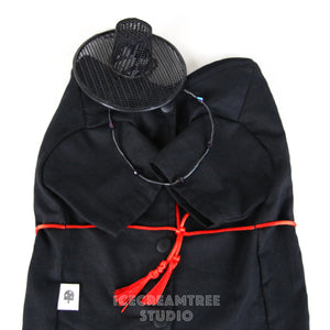 Black Saja Hanbok Outfit Set - Pet Clothing