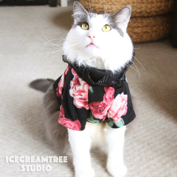Grandma Sweater Look Outfit Set - Pet Clothing