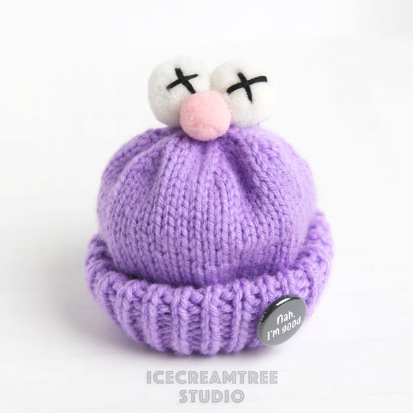 Lavender Beanie - Pet Petite Hat