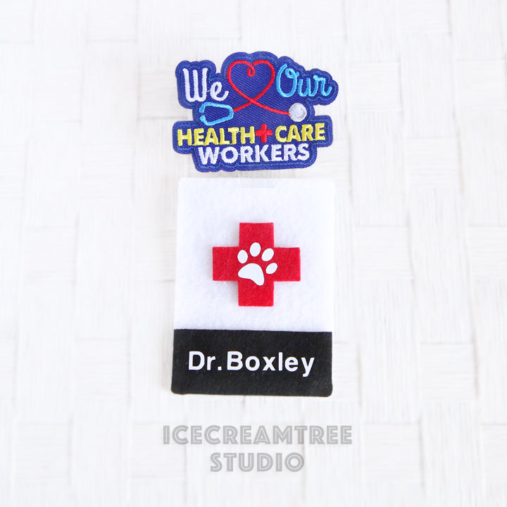 Personalized Doctor ID Card - Pet Photo Prop