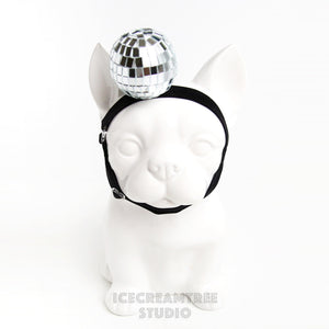 Disco Ball Headband - Pet Photo Prop