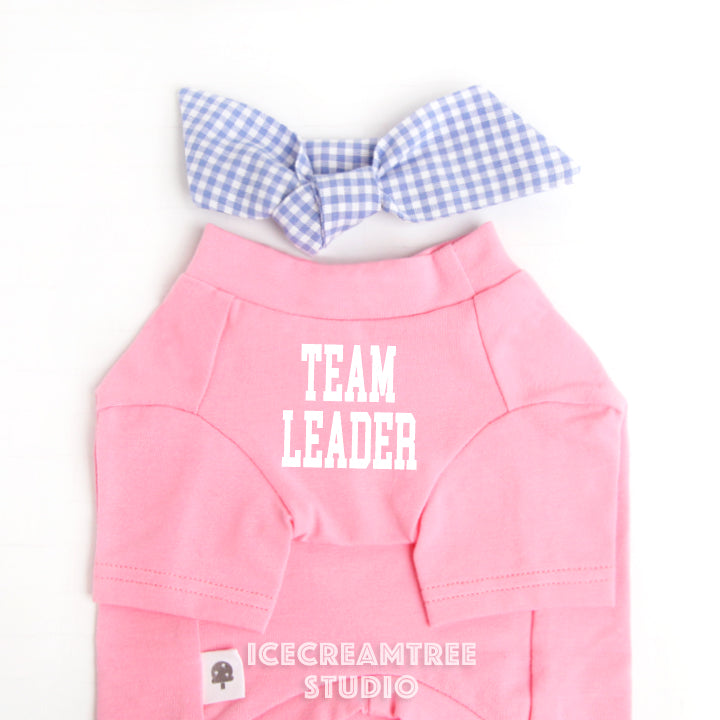 Customized Pet Team Family Pink Tshirts Set - Pet and Human Clothing