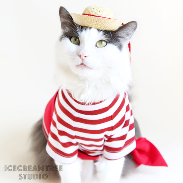 Gondolier Look Outfit Set - Pet Clothing