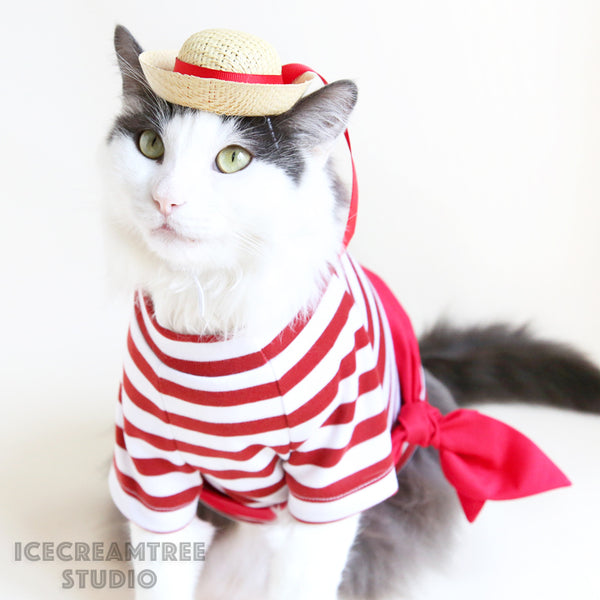 Gondolier Look Outfit Set - Pet Clothing